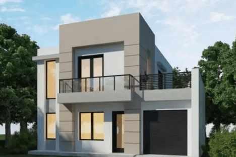 現(xiàn)代風(fēng)格別墅設(shè)計圖，簡約大氣，透著時尚風(fēng)