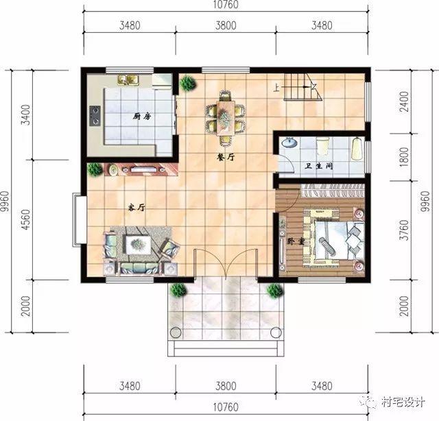 幾款造價20萬以內的二層房屋住宅設計圖