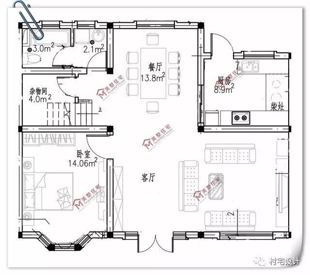 幾款造價20萬以內的二層房屋住宅設計圖