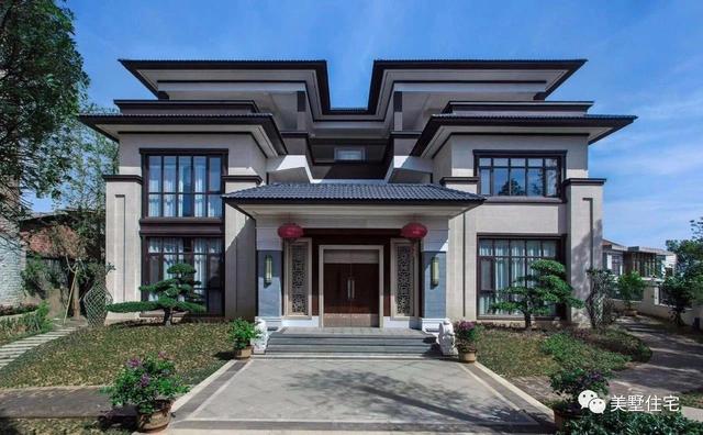 好看的小別墅實景看到這些別墅我都忍不住了想自己建房子了