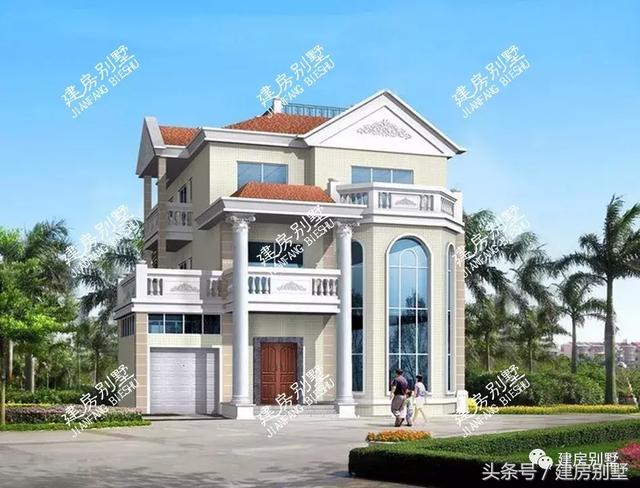 多款帶車庫(kù)的小別墅設(shè)計(jì)圖紙，愛(ài)車一族的福音