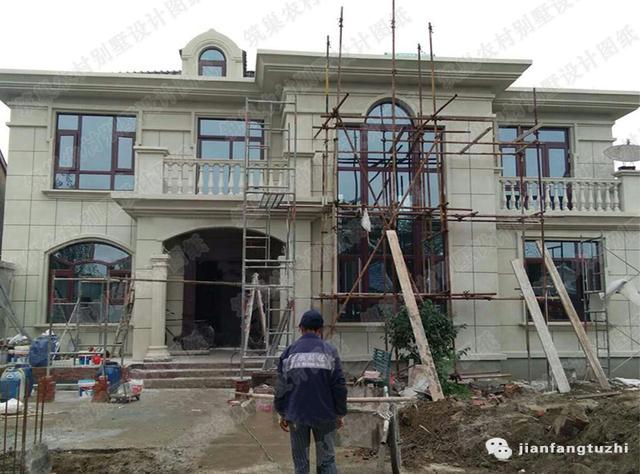 16×12米5室2廳帶神位茶室二層復式自建房設計方案圖