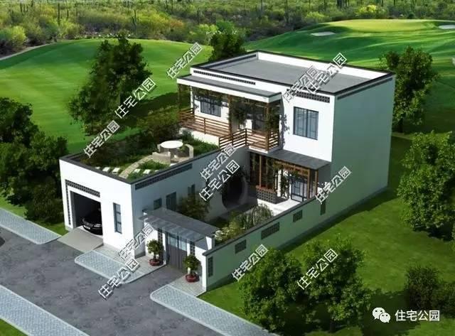 除了洋別墅，農(nóng)村自建房還有新中式別墅，含圖紙（6套）