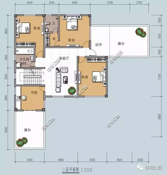 除了洋別墅，農(nóng)村自建房還有新中式別墅，含圖紙（6套）