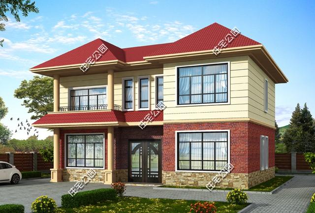 農村的堂屋客廳怎么設計才實用？這3套戶型不要錯過！