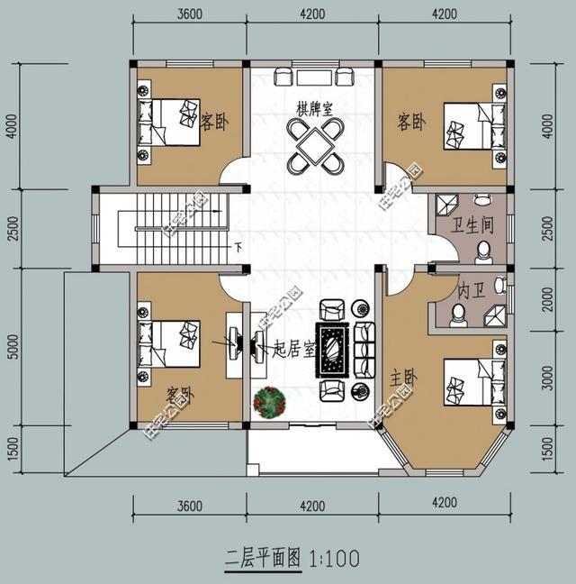 農村的堂屋客廳怎么設計才實用？這3套戶型不要錯過！