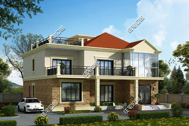 農村的堂屋客廳怎么設計才實用？這3套戶型不要錯過！