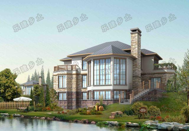 19x17米二層坡地別墅設(shè)計，利用獨特地勢創(chuàng)造藝術(shù)生活