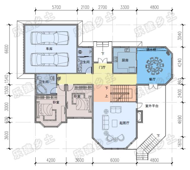 19x17米二層坡地別墅設(shè)計，利用獨特地勢創(chuàng)造藝術(shù)生活