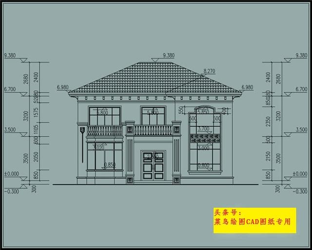 19萬建2層別墅！二室兩廳一廚一衛，戶型簡約大氣的農村型別墅