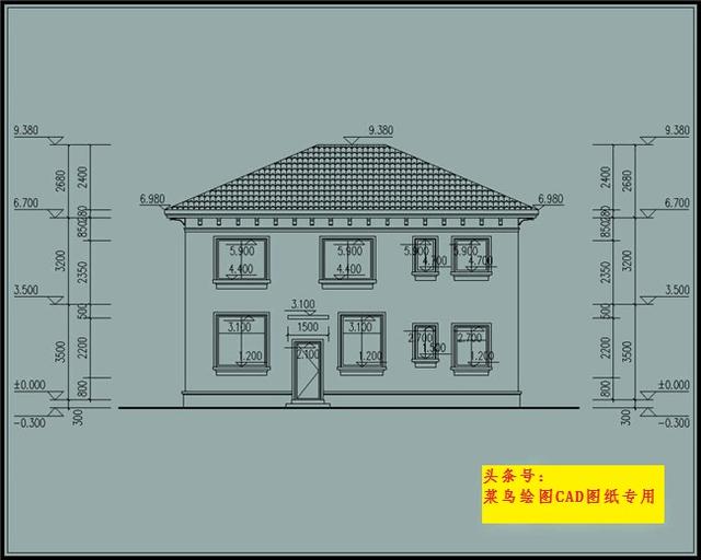 19萬建2層別墅！二室兩廳一廚一衛，戶型簡約大氣的農村型別墅