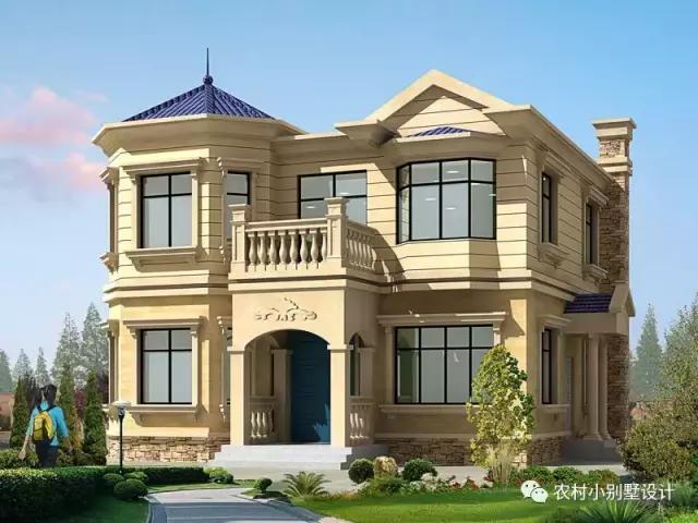 15套2017年最新潮二層農村別墅，這樣蓋既實用又上檔次！