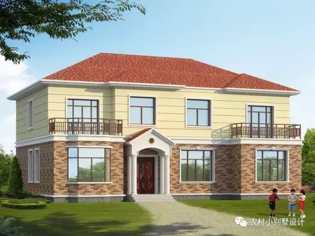 15套2017年最新潮二層農村別墅，這樣蓋既實用又上檔次！