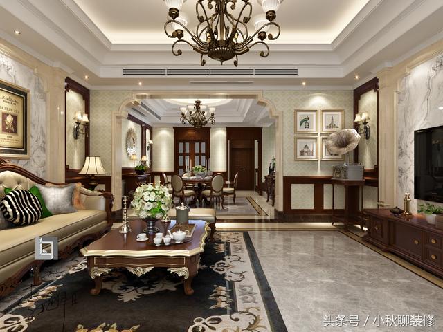 320平別墅設計，輕奢簡美風！——西安