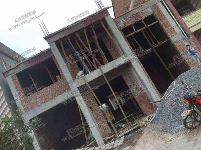 農村別墅設計圖，車庫入戶，方正戶型12X12.4米！含建筑圖