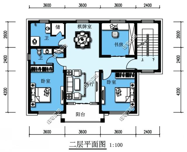 4套自建房戶型，多層多臥室，農(nóng)村兄弟姐妹多也不怕！