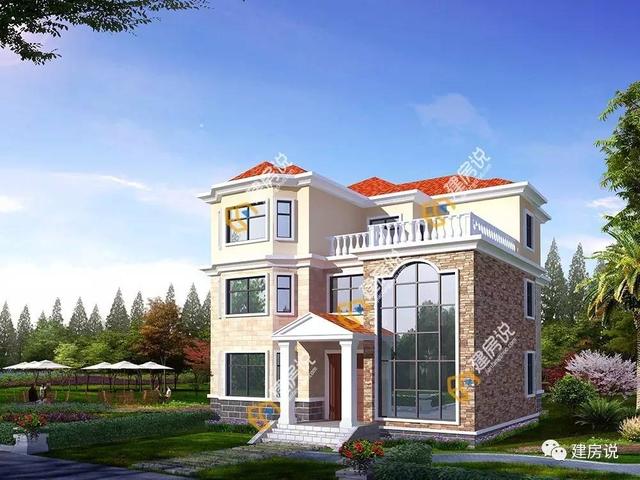 10款經濟美觀戶型圖，在俺們農村相親必備別墅