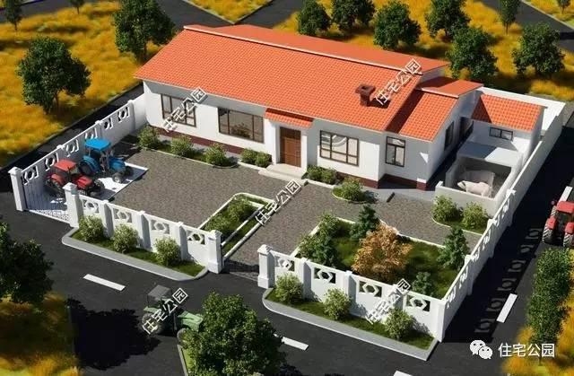 農村建個一層小院，實用又省錢！2套小院，你選哪個？