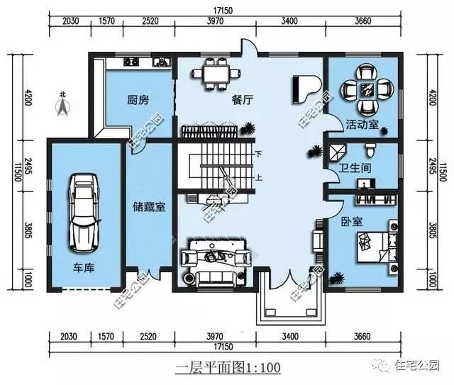 2017年最新6套雙層別墅，接地氣的農村自建房戶型，含圖紙