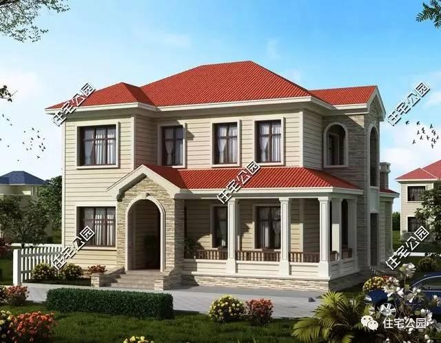 兩套農村2層自建房，外墻用真石漆好還是外墻掛板好？