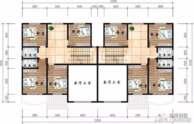 2款外觀氣派的3層雙拼樓房設計圖，選對好戶型不后悔