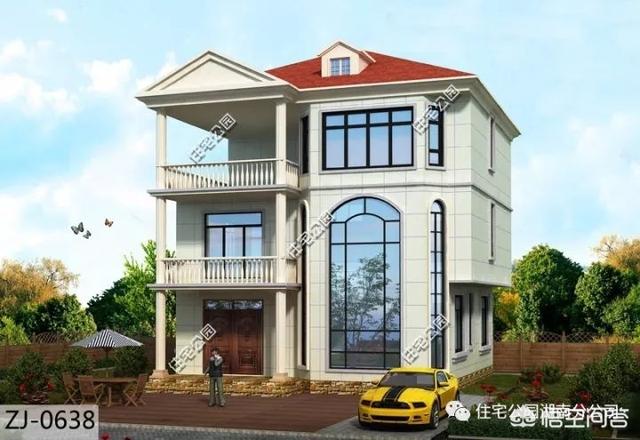 面寬和進(jìn)深都是9.5米的農(nóng)村自建房如何設(shè)計(jì)圖紙？