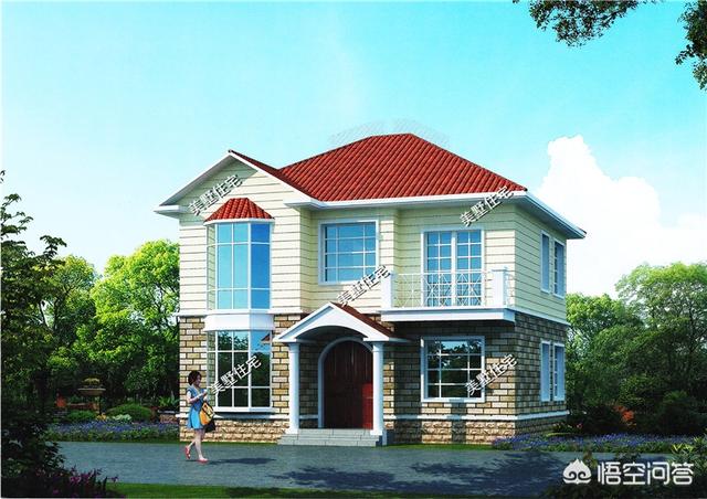 面寬和進(jìn)深都是9.5米的農(nóng)村自建房如何設(shè)計(jì)圖紙？