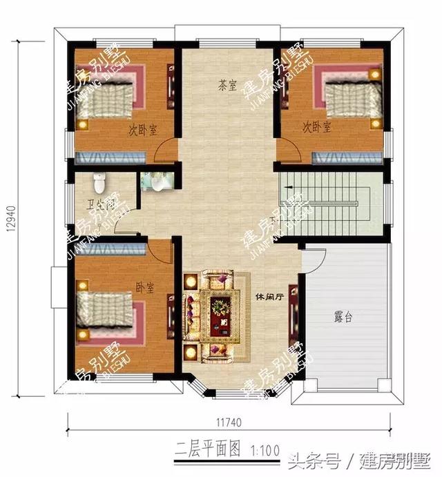 5套2026年經典的二層小樓房圖，每個地方都有建的