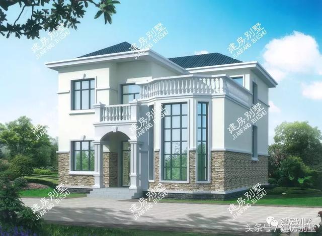 5套2026年經典的二層小樓房圖，每個地方都有建的