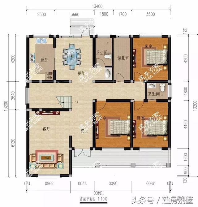 5套2026年經典的二層小樓房圖，每個地方都有建的