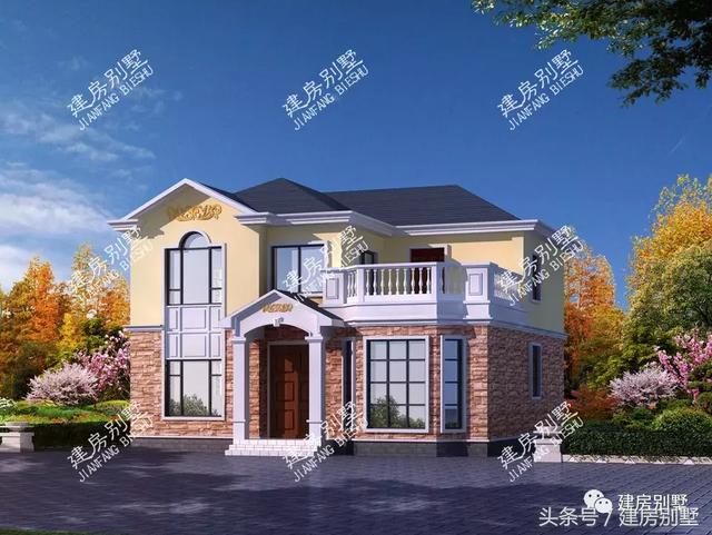 5套2026年經典的二層小樓房圖，每個地方都有建的