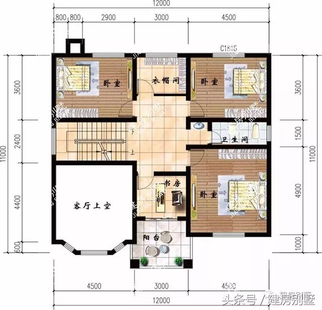 5套2026年經典的二層小樓房圖，每個地方都有建的