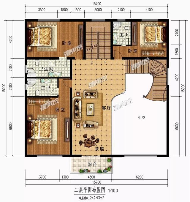 幾十款氣派美觀的別墅外觀效果圖設計，隨便建一棟都不白活
