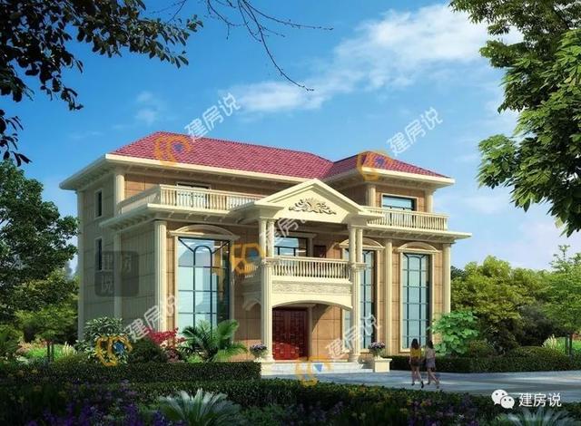 幾十款氣派美觀的別墅外觀效果圖設計，隨便建一棟都不白活