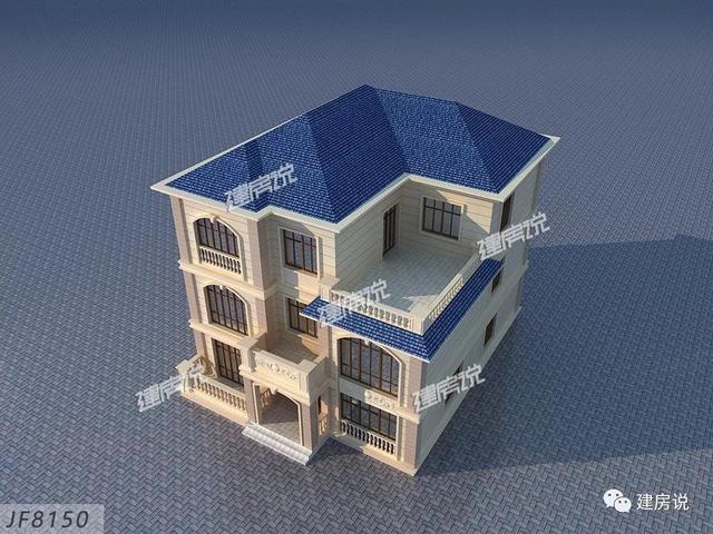 幾十款氣派美觀的別墅外觀效果圖設計，隨便建一棟都不白活