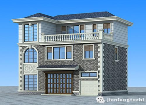 120㎡2廳8室7衛三層新農村自建房全套施工圖，房間多