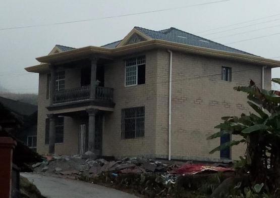 湖南21萬自建歐式別墅，引來全村圍觀仿建，真值！