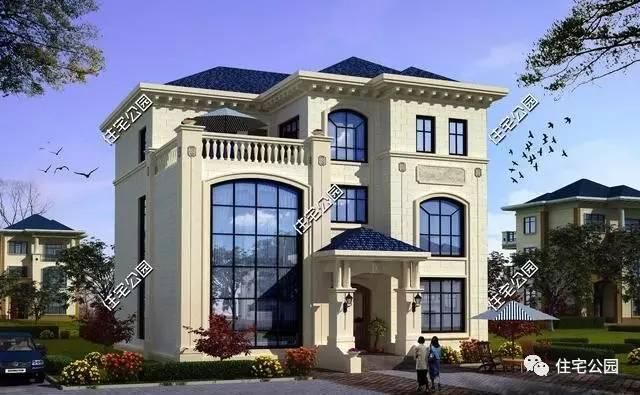 農村建房，還是首選半坡半平兩層半，這10套最好看