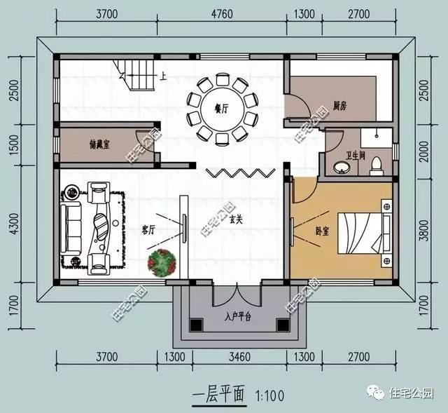 農村建房，還是首選半坡半平兩層半，這10套最好看