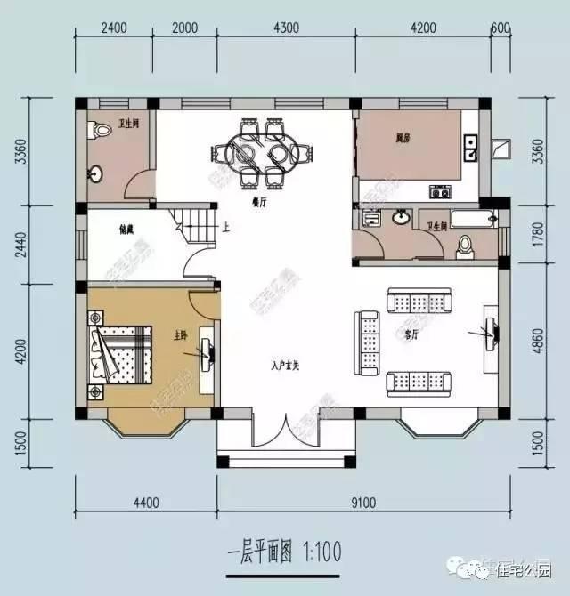 100平的占地，建個(gè)300平的別墅，這可是你要的戶型案例？