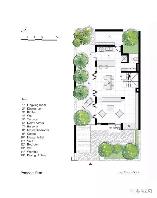 宅基地都是10米寬，人家的農村別墅戶型好，裝修棒，學不？
