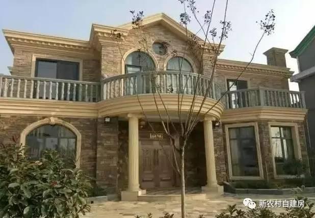 實拍農村已經建好的別墅戶型，完爆網上的效果圖