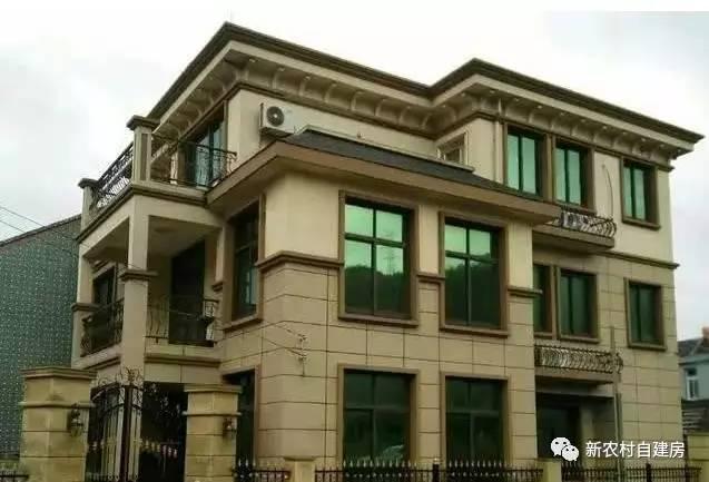 實拍農村已經建好的別墅戶型，完爆網上的效果圖