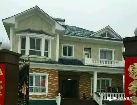 實拍農村已經建好的別墅戶型，完爆網上的效果圖