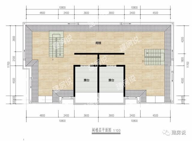 二層車庫農村雙拼別墅，造型很漂亮但造價卻不高
