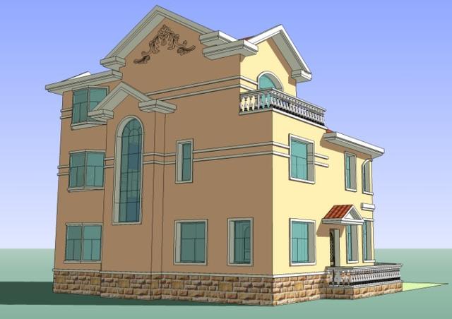 農村別墅建的太好看了，讓鄰居情何以堪