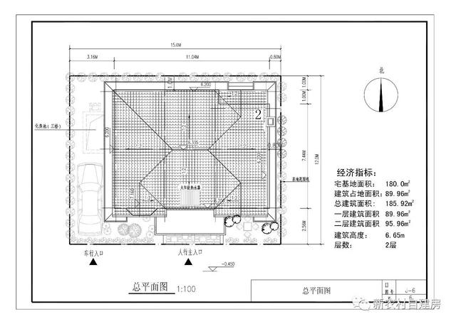 11x9米自建房全套圖紙，適合湖南農(nóng)村，可直接回家建