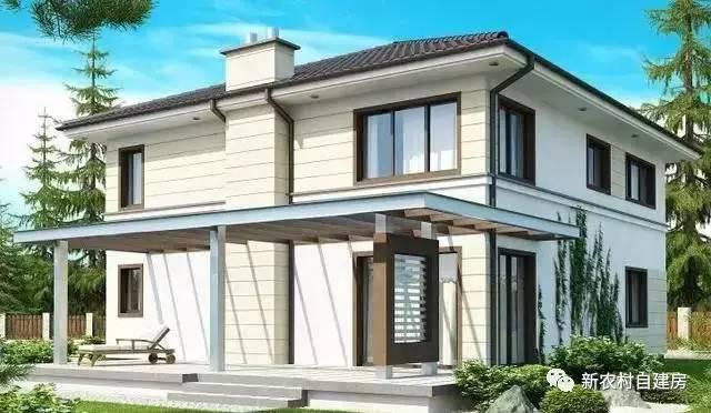 13X12米現代別墅，全部建下來只要40萬，心動嗎