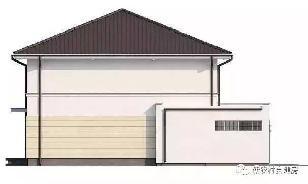 13X12米現代別墅，全部建下來只要40萬，心動嗎