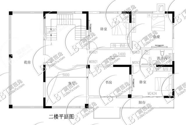 鄉村自建三層別墅19米X11米，堂屋、車庫、旋轉樓梯任你選！